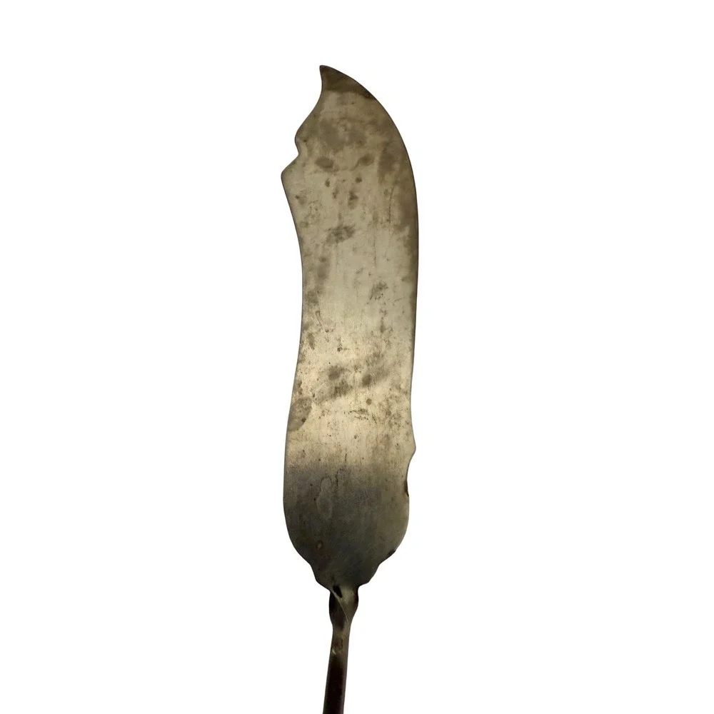 Hotchkiss Schreuder Alaska Silverplate Spoon Butter Knife Mono‎ R